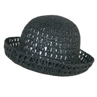Ctm Women's Toyo Straw Sun Crochet Bucket Hat on sale Ctm Women's Toyo Straw Sun Crochet Bucket Hat on sale