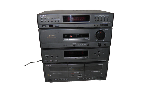 Sony , Kompakt Stereo Anlage LBT-D307 - Radio OK, Doppel Cassette, DEFEKT - Bild 4 von 6
