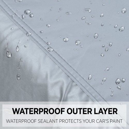 Multi-Layer Waterproof Car Cover for Auto All Weather Protection Large Sedan XXL - Picture 18 of 21