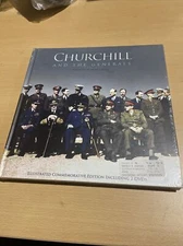 Churchill And The Generals Commemorative Hardback Book & 2 DVDs, New Sealed