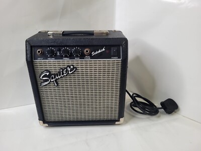 Vintage Fender Squier Sidekick PR357 Verstärker Gitarrenverstärker schwarz