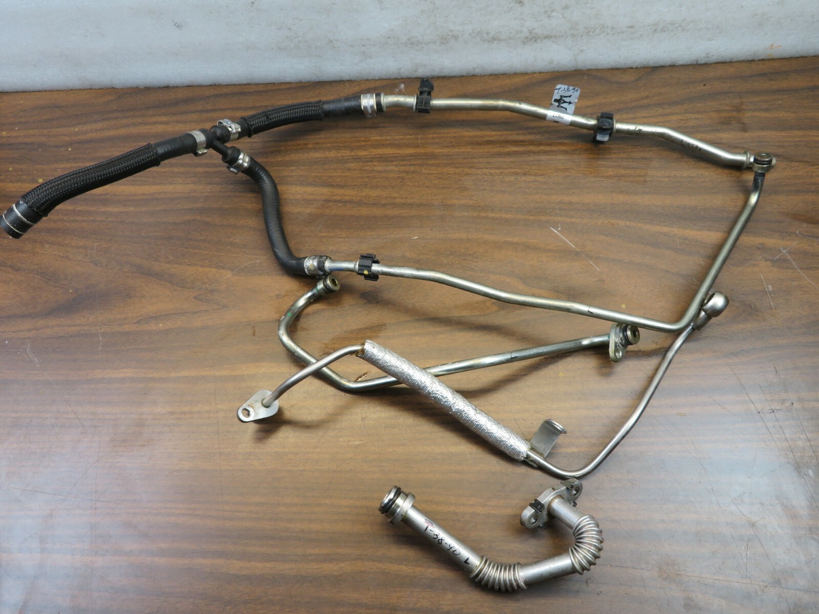 2018-2020 MASERATI GHIBLI SQ4 3.0L AWD TRUBO LEFT DRIVER SIDE OIL LINE SET OEM