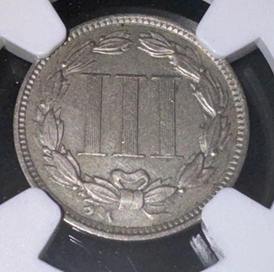 1880 3cn Three Cent Nickel - Image 2 of 4