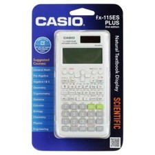 CASIO FX-115ES Plus 2nd Edition Scientific Calculator NATURAL TEXTBOOK DISPLAY