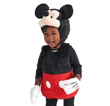 NWT Disney Store Mickey Mouse Plush Baby Costume size 6-12 months