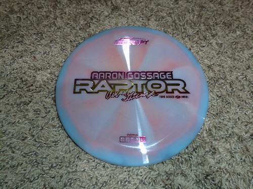 NEW Discraft Disc Golf Z Swirl Raptor Aaron Gossage **Choose Weight/Color** - Picture 2 of 7