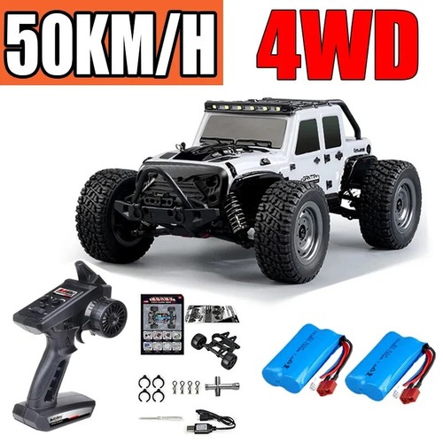 1:16 4WD RC Car LED 2.4G Remote Control Cars High Speed Drift Truck for Kids Toy - Picture 8 of 32