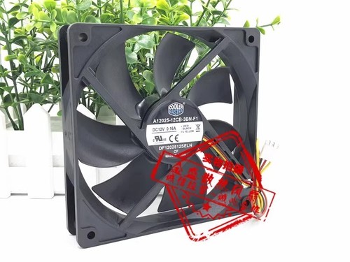 CoolerMaster A12025-12CB-3BN-F1 12025 DC12V 0.16A 12CM 3-Pin Inverter Cooling Fa - Picture 3 of 3