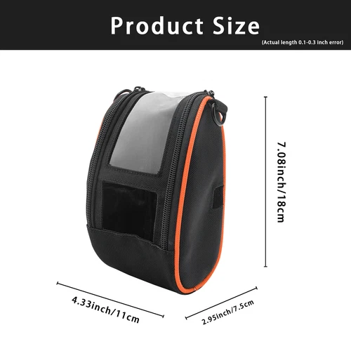 Shoulder Belt Holster Carrying Case Bag For Zebra QLN220 ZQ610 Mobile Printer - Picture 5 of 9