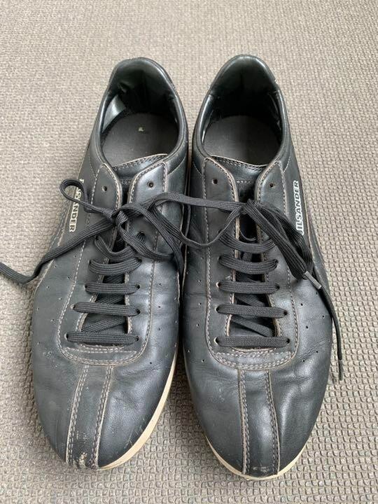 Jil Sander Puma Collaboration Leather Shoes Sneaker Black