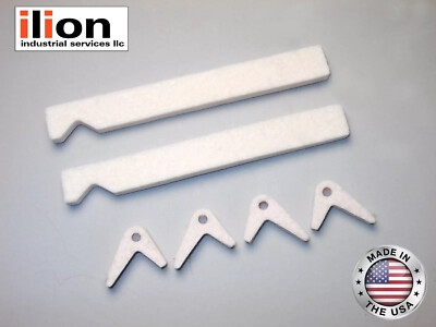 South Bend Lathe Model 10k ''Light Ten'' Complete Felt Bed Wiper Set - NEW!
