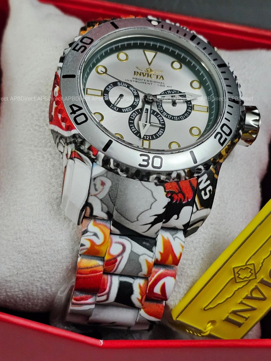 Invicta - Graffiti - HYDROPLATED - Pro Diver Multifunction