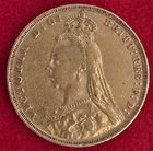1891 Victoria Gold Sovereign — photo from another recent sale
