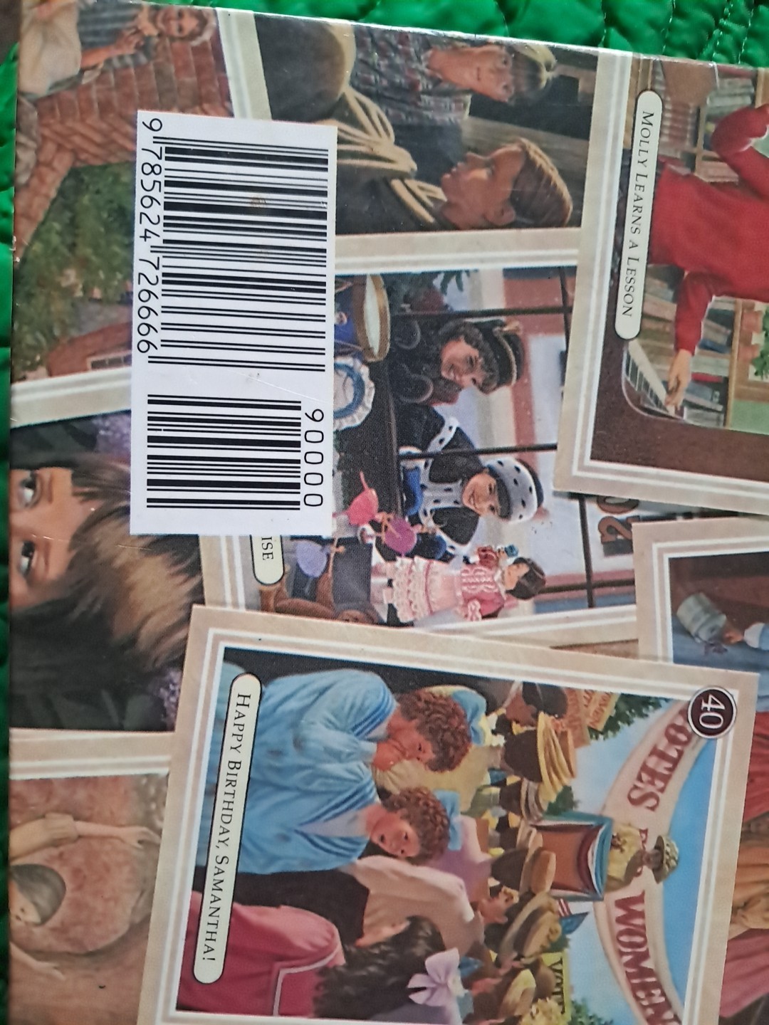 Vintage American Girl Trading Card Album + 106 Cards 1994 Addy Molly Samantha 