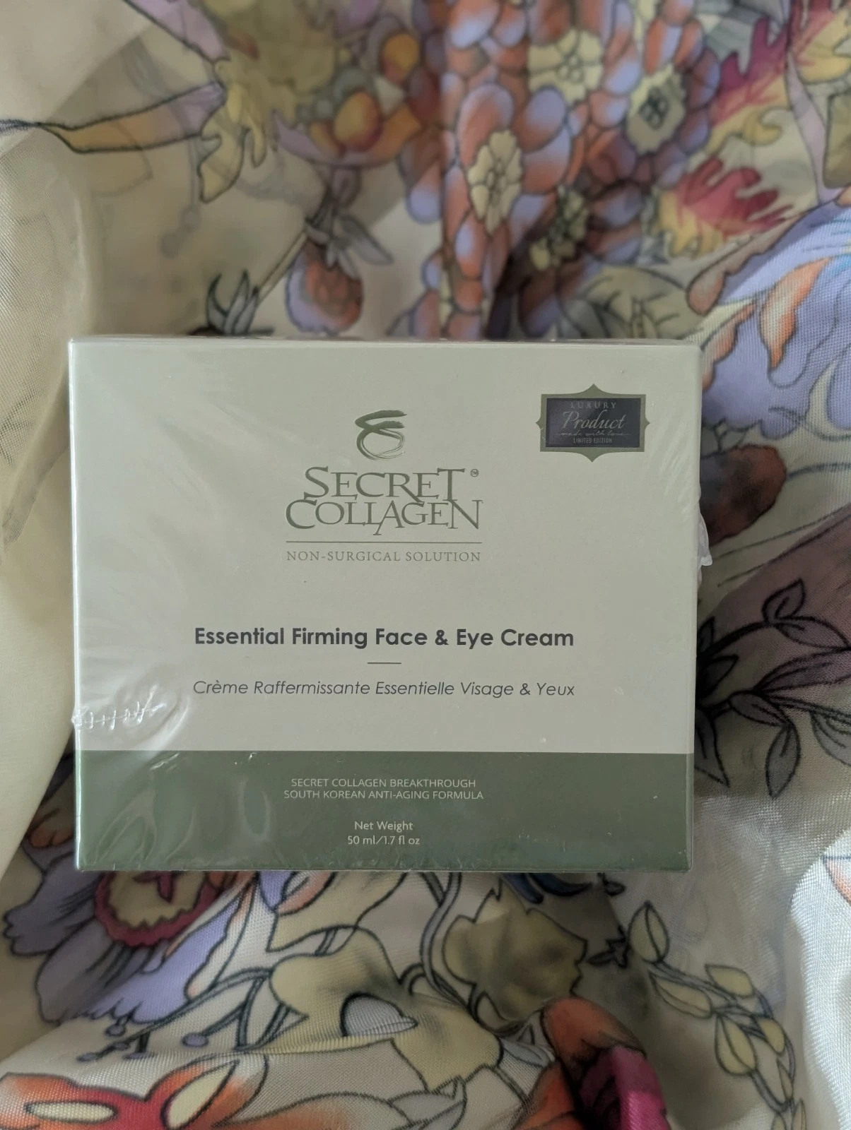 Secret Collagen Essential Firming Face & Eye Cream 1.7 Fl Oz