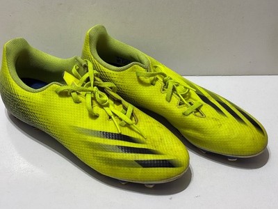 Adidas X Ghosted .4 (FW6953) Solar Yellow Soccer Cleats Men s US Sz 10 1/2 Used