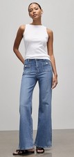 7 FOR ALL MANKIND Luxe Vintage Modern Dojo Jeans NWT Sz 27 Petite