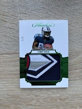 2017 FLAWLESS COREY DAVIS ROOKIE TITANS LOGO PATCH /5 Tennessee TITANS 1/5