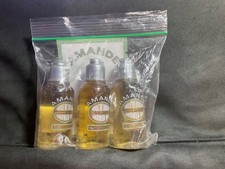 L  OCCITANE  AMANDE  SHOWER OIL TRIO  BONUS SAMPLE / Travel-Size / NEW