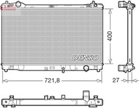 MotorküHler WasserküHler Denso DRM51021 FüR Lexus Is 3 200T ASE30 300 ASE30_