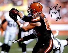 Gary Barnidge Cleveland Browns authentic signed 8X10 photo W/ Certificate 26o