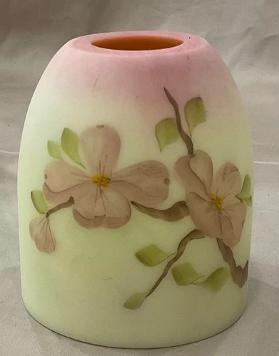 Signed Fenton BURMESE Fairy Light Lamp TOP ONLY