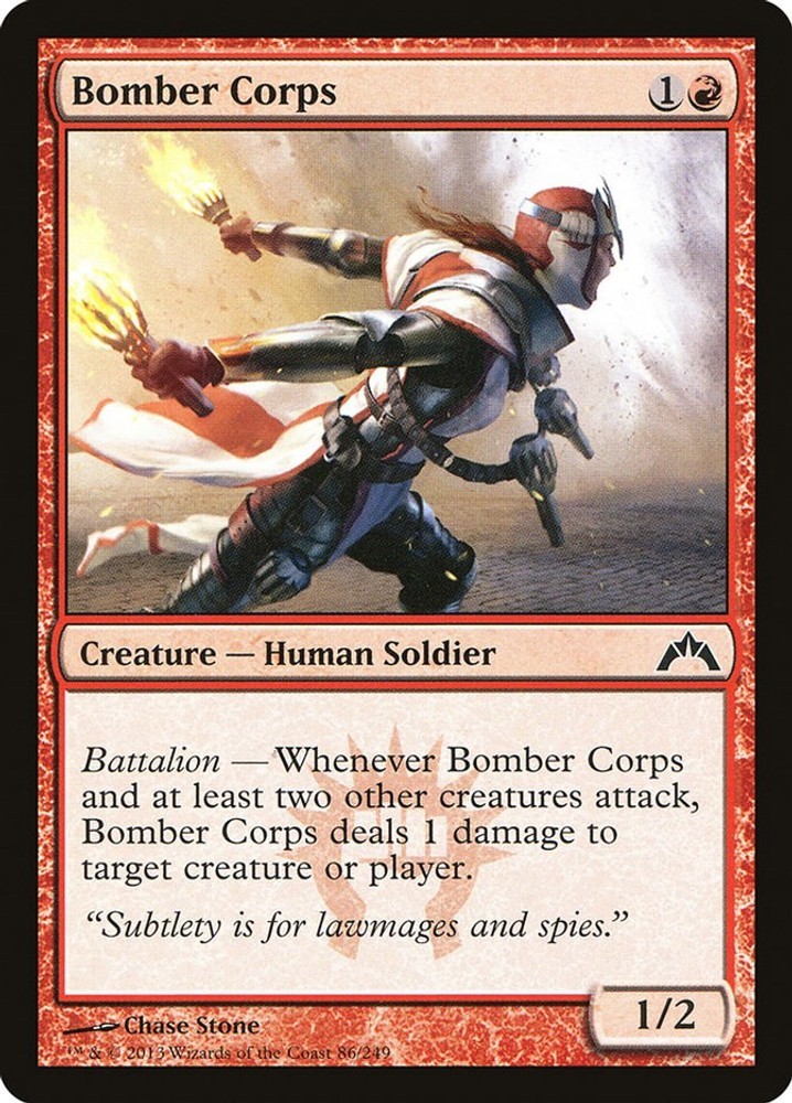 Bomber Corps Gatecrash MTG 86 NM