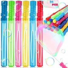 36PCS Bubble Wands for Party Favor, 15inches Bulk Wand Kids,...