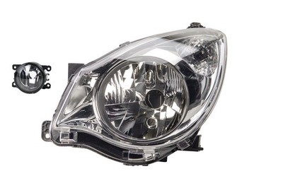 Scheinwerfer Halogen passend für Opel Agila B 09/2007 - ab H4 Li. Fahrer + Nebel