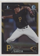 2016 Bowman Chrome Prospects Black & Gold Refractor Yeudy Garcia #BCP156 c5r