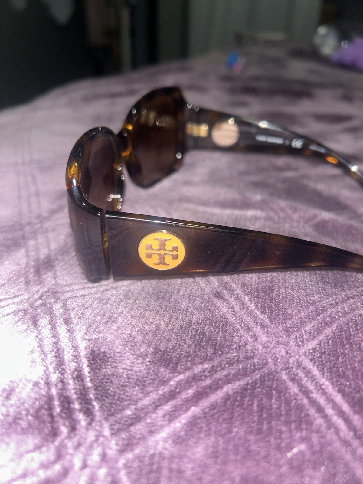 Tory Burch TY 9010 Rectangular Tortoise Shell Wom… - image 2