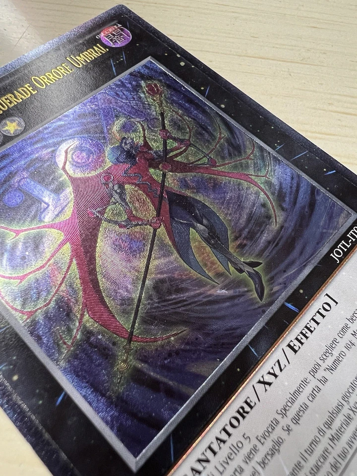 Yu-Gi-Oh! Numero C104 Masquerade Orrore Umbral - Ultimate Rare - 1ª Edizione - Immagine 4 di 4