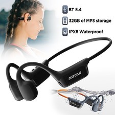 Mpow S10 True Bone Conduction Wireles Swimming Headphones 32GB Bluetooth Headset