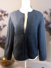 Pendleton 100 Virgin Wool Zip Up Blazer Jacket