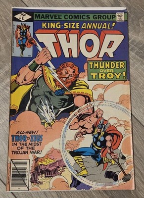 Thor Annual #8 (1979) Marvel Comics, Zeus - Minor Key Issue, 1st App -BACK ISSUE