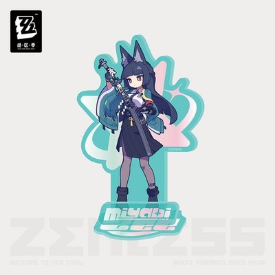 ZZZ miHoYo Zenless Zone Zero Hoshimi Miyabi Kids Cute Acrylic Stand Official