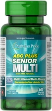 Puritan's Pride ABC Plus Senior Multivitamin Multi-Mineral Formula-60   Caplets