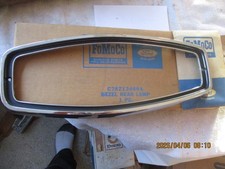 Nos 1967 Ford Galaxie Station Wagon Tail Lamp Bezel-part Number C7az-13489-a