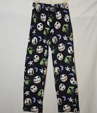 Disney Tim Burtons Nightmare Before Christmas Sleep Pants Sz Small Youth Boys