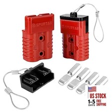  175A Battery Quick Connect, Fits 1/0 Wire 12-36V Quick 175A(2 Pack) Red