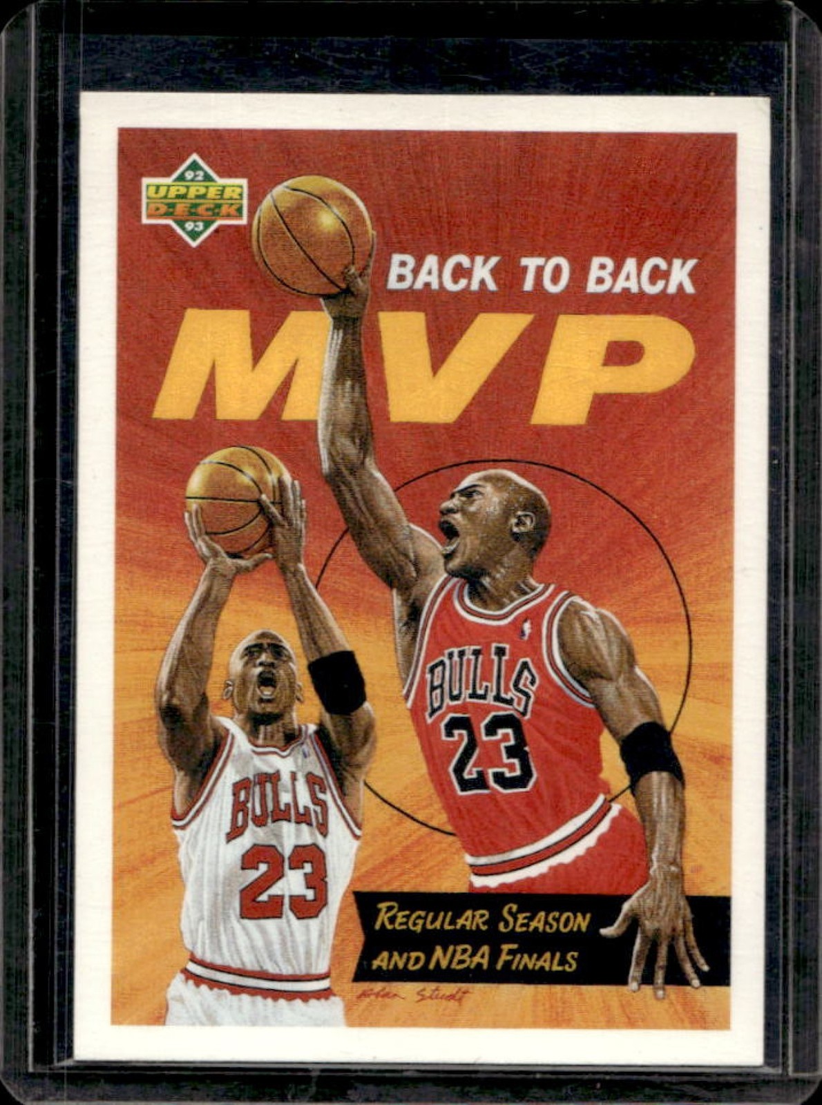 1992-93 Upper Deck Michael Jordan SP #67 Bulls
