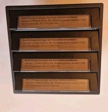 Siedle 4-fach Klingeltaster, Tastenmodul TM 511-04 B  - Wie Neu 