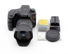 SONY A65 24.3 MP DIGITAL CAMERA WITH 16-80mm LENS SHUTTER COUNT 4,950
