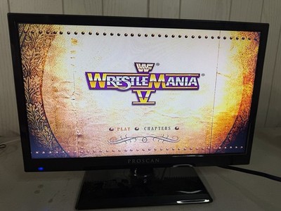 Proscan PLEDV1945A-B 19'' LED TV DVD Combo HDMI VGA Tested - No Remote
