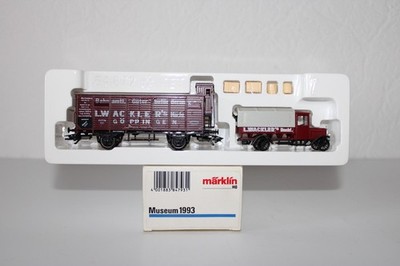 Märklin Museumswagen 1993 L. Wackler`s Nachf. Göppingen HO OVP