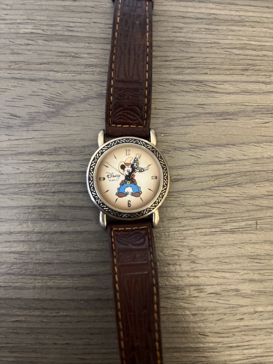 Western Mickey Disney Genuine Leather Watch Disney Women main image 4