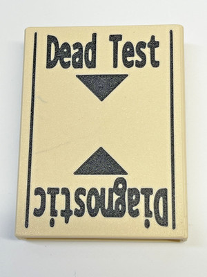 Commodore 64 C64 DUAL TEST Cartridge 2-in-1 Dead Test and Diagnostic free ship