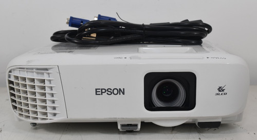 Epson Powerlite 982W WXGA HDMI Projector 4200 Lumens 2560 Used Hours Read Descr.