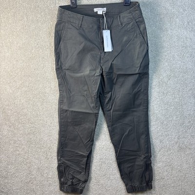 Outerknown Avalon Stretch Jogger Pant Women's 2 (29x26) Green Organic Cotton NEW