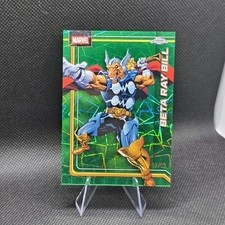 2026 Topps Chrome Marvel BETA RAY BILL #11 Hulk's Green Lazer Refractor /99 SP